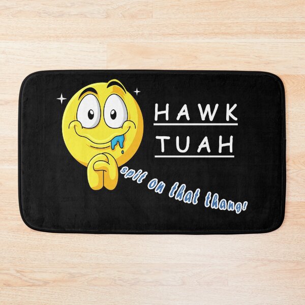Item preview, Hawk Tuah T-Shirt, sarcastic fun shirt designed and sold by RiSchuDesign.