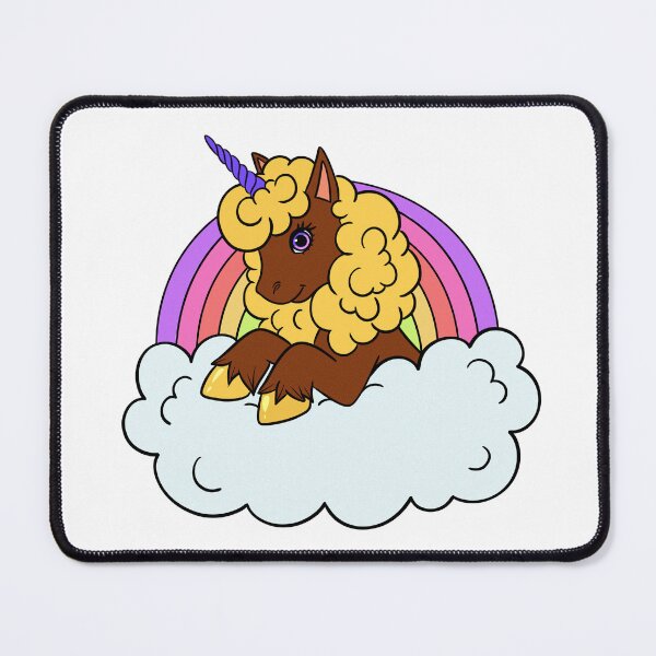 Item preview, Yellow Afro Unicorn with Rainbow | T-Shirt for Girls designed and sold by Shakira Rivers.