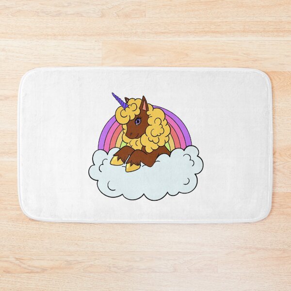 Item preview, Yellow Afro Unicorn with Rainbow | T-Shirt for Girls designed and sold by Shakira Rivers.