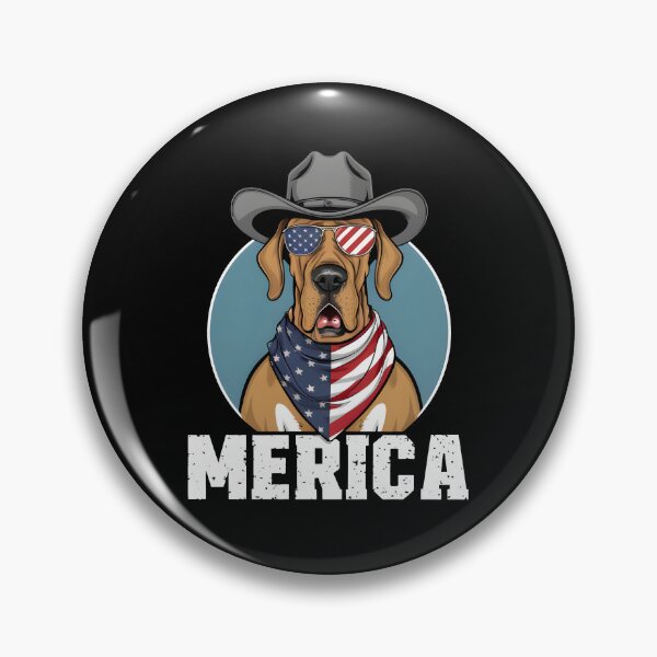 Item preview, USA 'Merica Great Dane Patriot designed and sold by HeadTurningArt.