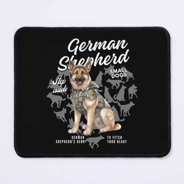 Item preview, German shepherd : Here to fetch your heart designed and sold by Peerless-Prime.