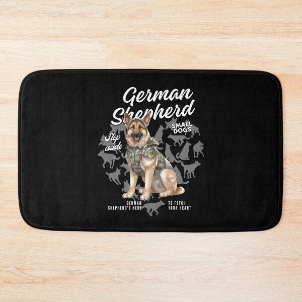 Item preview, German shepherd : Here to fetch your heart designed and sold by Peerless-Prime.