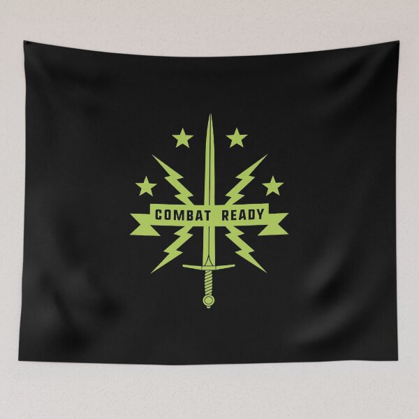 Item preview, Combat Ready Military Style Emblem Sword Gift designed and sold by Bronby.