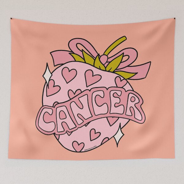 Item preview, Cancer Zodiac Strawberry designed and sold by doodlebymeg.