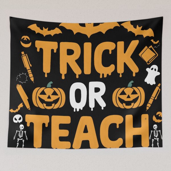 Item preview, Halloween Teacher Trick Or Teach designed and sold by KitonicTees.