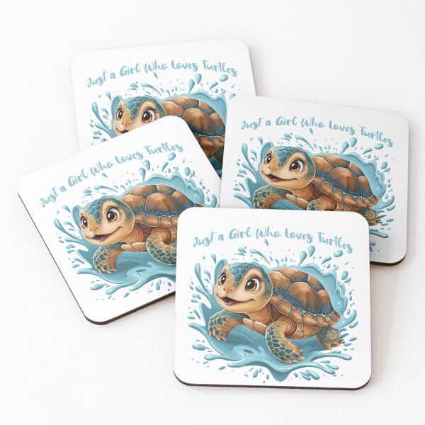 Item preview, Just A Girl Who Loves Turtles designed and sold by The People’s Punchline.