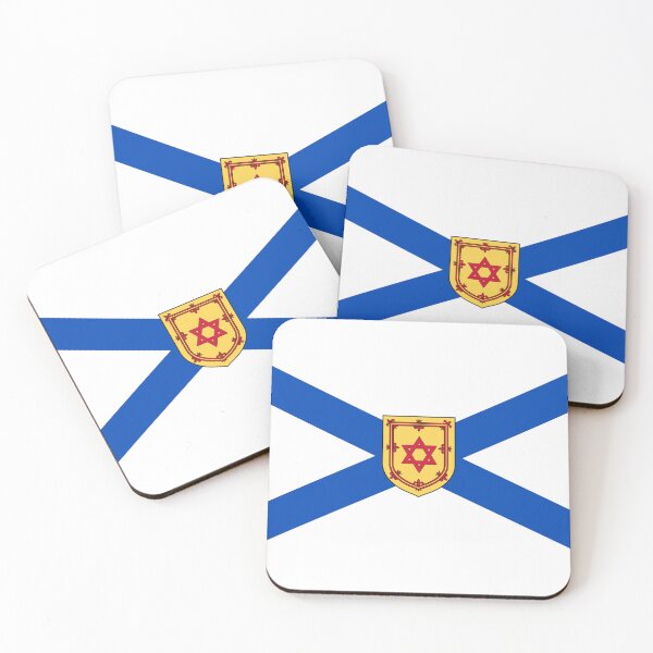 Item preview, Nova Scotia Star of David Flag (Rionnag Alba Nuadh Bratach Dhaibhidh) designed and sold by JonathanR1994.