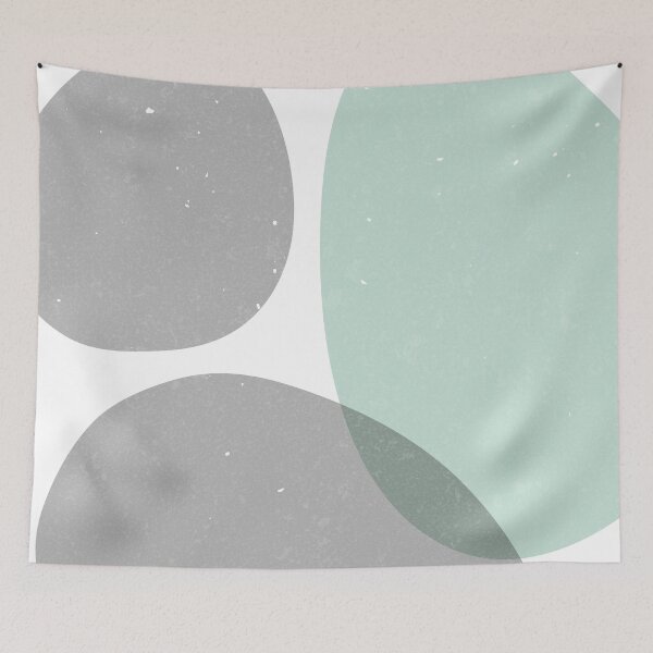 Item preview, Béziama Colorida III - Dove, Fog, Mint designed and sold by Irene Estelle.