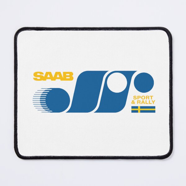 Item preview, SAAB Sport & Rally Retro Logo designed and sold by blackdogshop.