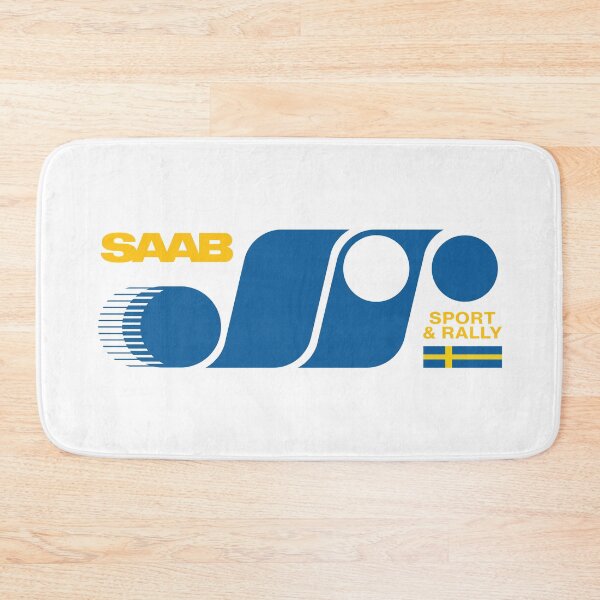 Item preview, SAAB Sport & Rally Retro Logo designed and sold by blackdogshop.
