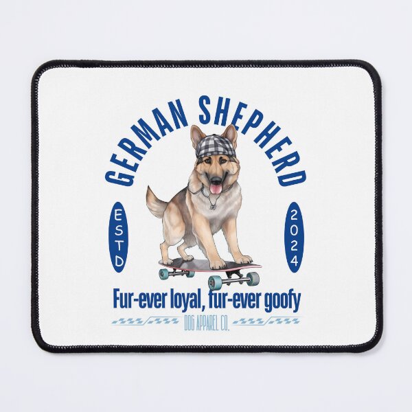 Item preview, German shepherd : Fur-ever loyal, fur-ever goofy designed and sold by Peerless-Prime.