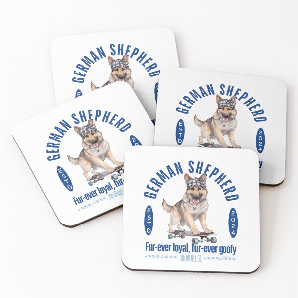 Item preview, German shepherd : Fur-ever loyal, fur-ever goofy designed and sold by Peerless-Prime.