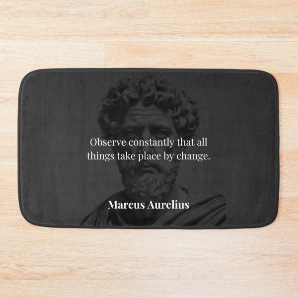 Item preview, Embracing Change: Marcus Aurelius on Constant Transformation designed and sold by DoseOPhilosophy.