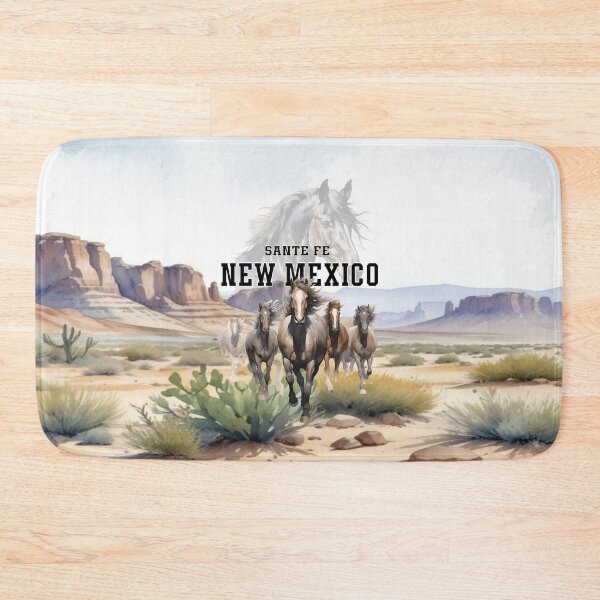 Item preview, Wild Horses Sante Fe New Mexico designed and sold by MysticOzzy.