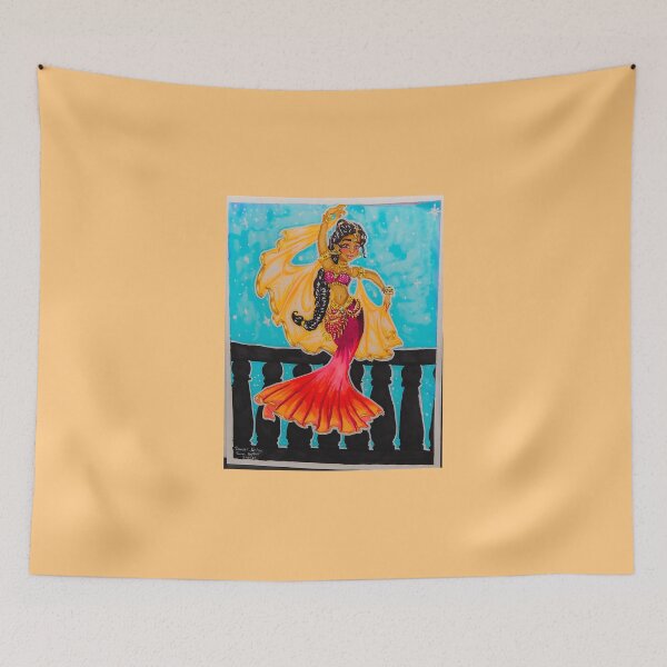 Item preview, Nritya, Belly Dancer Under the Sea designed and sold by SassyCArtShop.