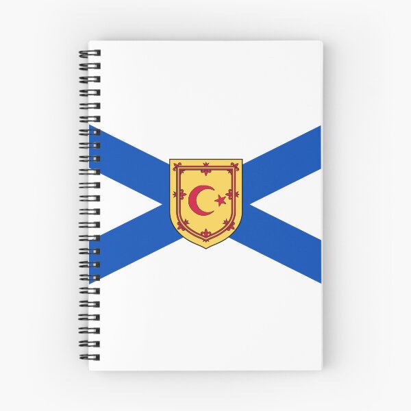 Item preview, Nova Scotia Crescent Moon and Star Flag (Gealach Corrain Alba Nuadh agus Bratach Rionnag) designed and sold by JonathanR1994.