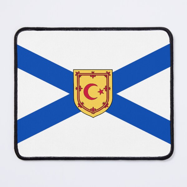 Item preview, Nova Scotia Crescent Moon and Star Flag (Gealach Corrain Alba Nuadh agus Bratach Rionnag) designed and sold by JonathanR1994.