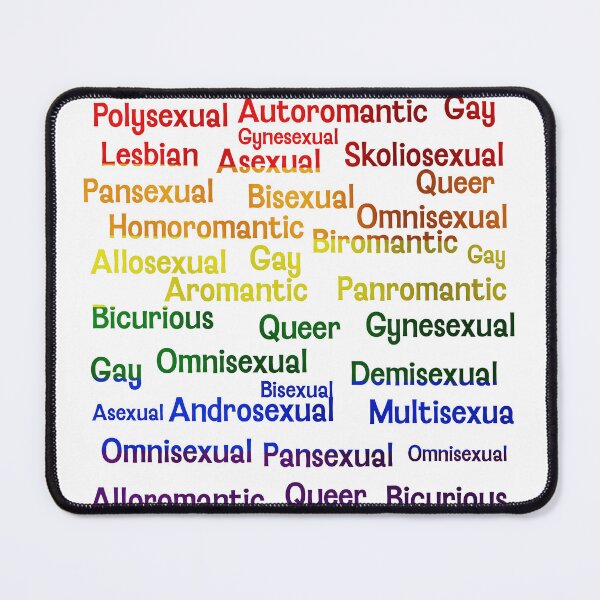 Item preview, Colorful LGBTQ+ Identities Word Cloud - Celebrating Diversity designed and sold by Goopis.