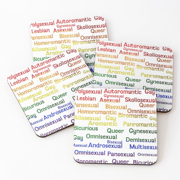 Item preview, Colorful LGBTQ+ Identities Word Cloud - Celebrating Diversity designed and sold by Goopis.