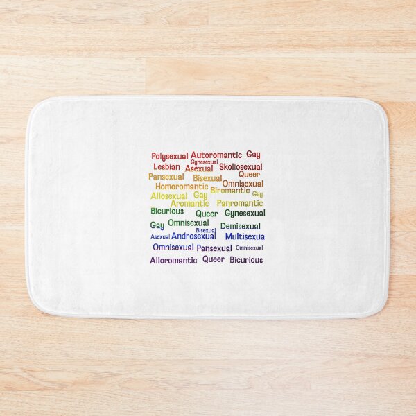 Item preview, Colorful LGBTQ+ Identities Word Cloud - Celebrating Diversity designed and sold by Goopis.