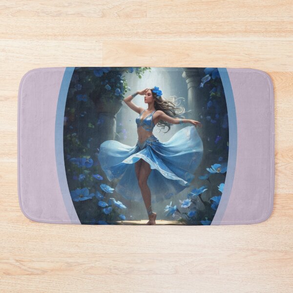 Item preview, Life is better when you dance, blue little flowers dancers designed and sold by La Loca.