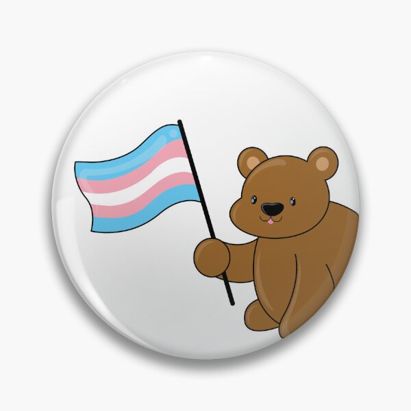 Item preview, Pride Bear (Trans Flag) designed and sold by Rustmm.