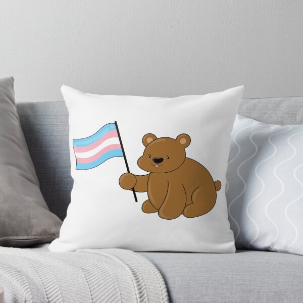Aperçu de l'œuvre Ours de la fierté (drapeau trans) créée et vendue par Rustmm.