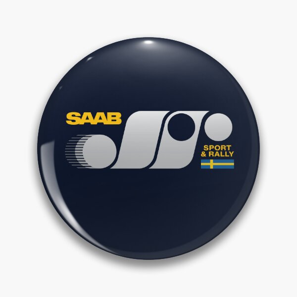 Item preview, SAAB Sport & Rally Retro Logo designed and sold by blackdogshop.