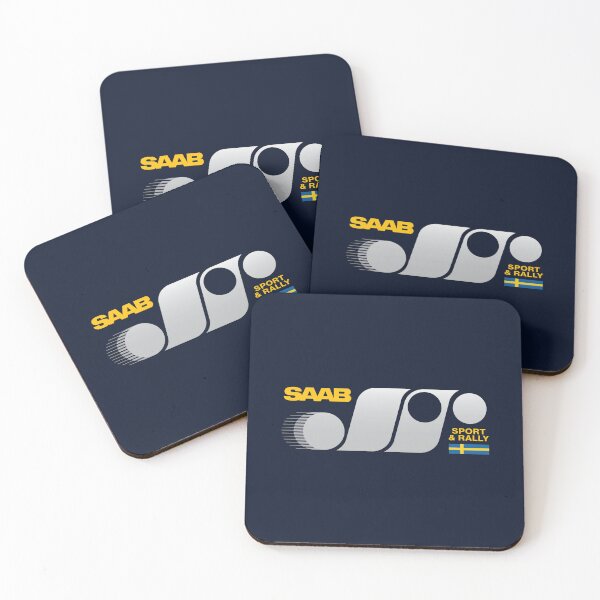 Item preview, SAAB Sport & Rally Retro Logo designed and sold by blackdogshop.