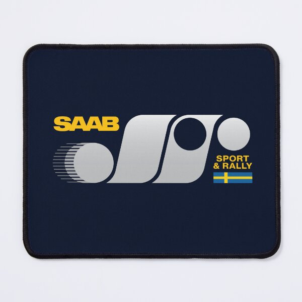 Item preview, SAAB Sport & Rally Retro Logo designed and sold by blackdogshop.