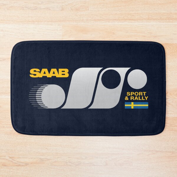 Item preview, SAAB Sport & Rally Retro Logo designed and sold by blackdogshop.