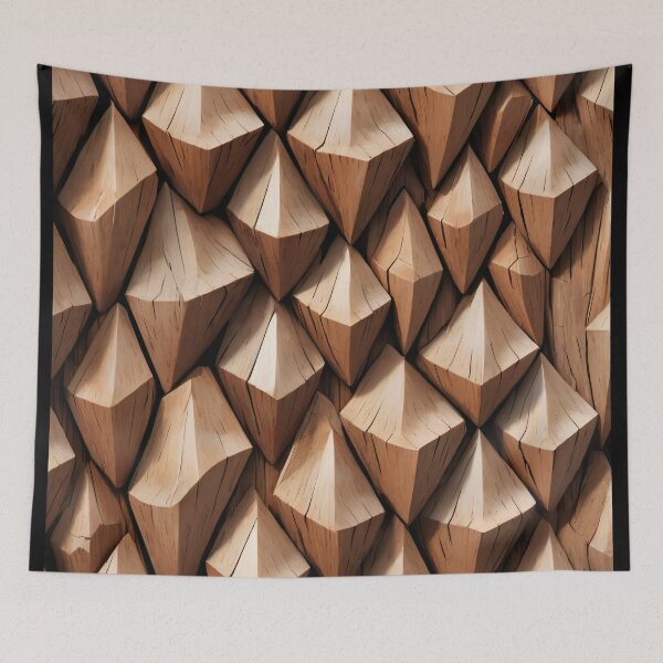 Item preview, Rustic Wooden Diamond Pattern designed and sold by Slick-Waffles.