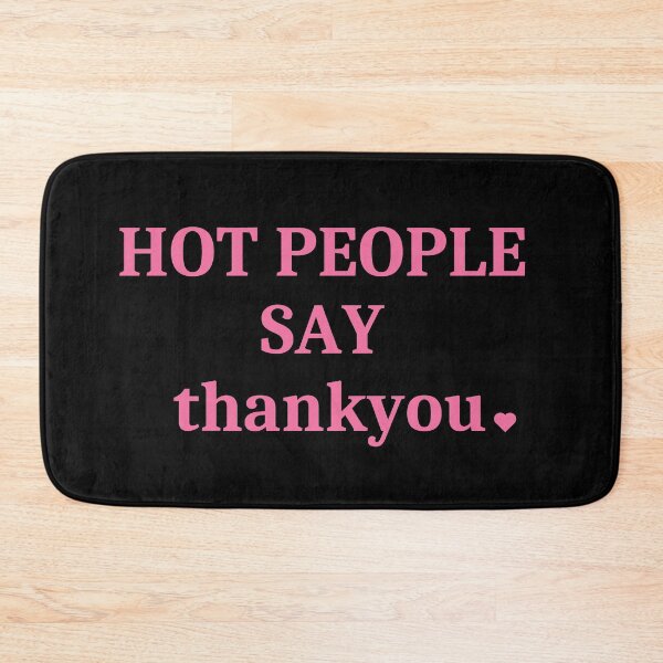 Item preview, Hot People Say Thankyou  designed and sold by ArtIsSixthSense.