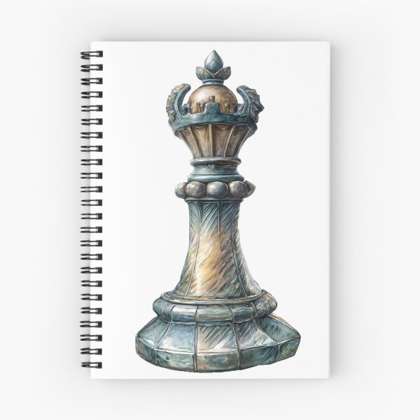 Item preview, chess figure in drawing style designed and sold by Creative88Art.
