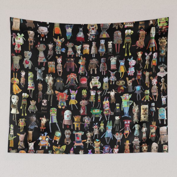 Item preview, Monster Dolls designed and sold by Montage-Madness.