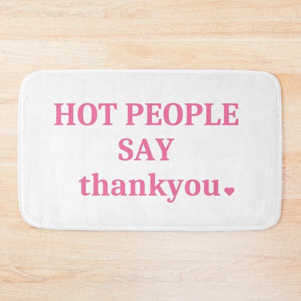 Item preview, Hot People Say Thankyou  designed and sold by ArtIsSixthSense.