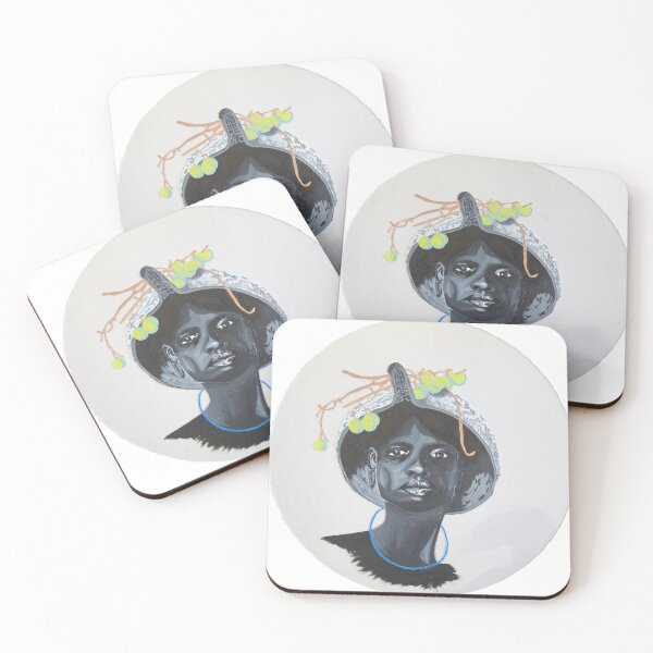 Item preview, Akpofure - portrait of black child designed and sold by bv-art.