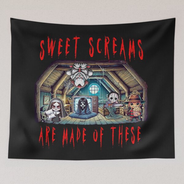 Item preview, Sweet Screams Are Made of These T-Shirt - Halloween Horror Graphic Tee designed and sold by SSD-.