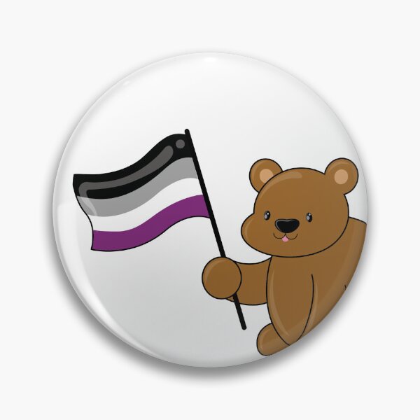 Item preview, Pride Bear (Ace Flag) designed and sold by Rustmm.