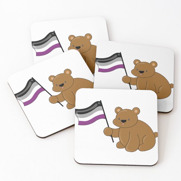 Item preview, Pride Bear (Ace Flag) designed and sold by Rustmm.