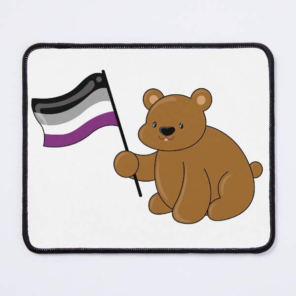 Item preview, Pride Bear (Ace Flag) designed and sold by Rustmm.
