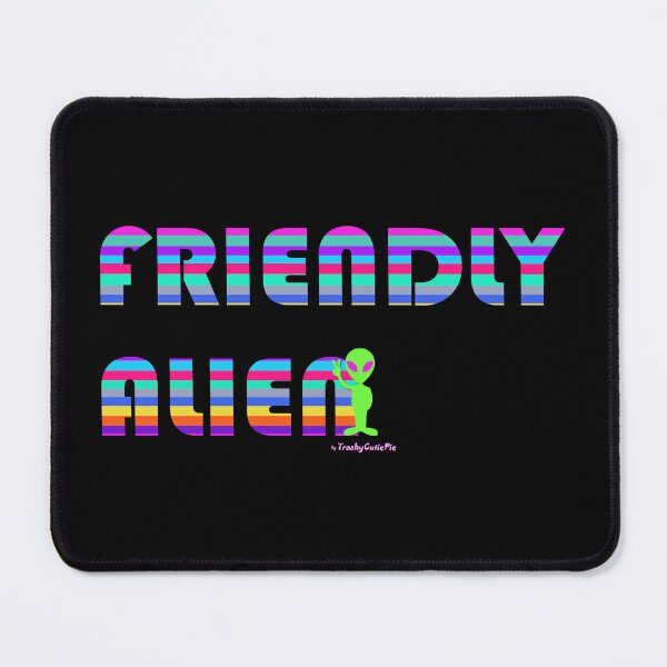 Item preview, Peaceful Friendly Alien designed and sold by TrashyCutiePie.