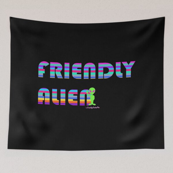 Item preview, Peaceful Friendly Alien designed and sold by TrashyCutiePie.