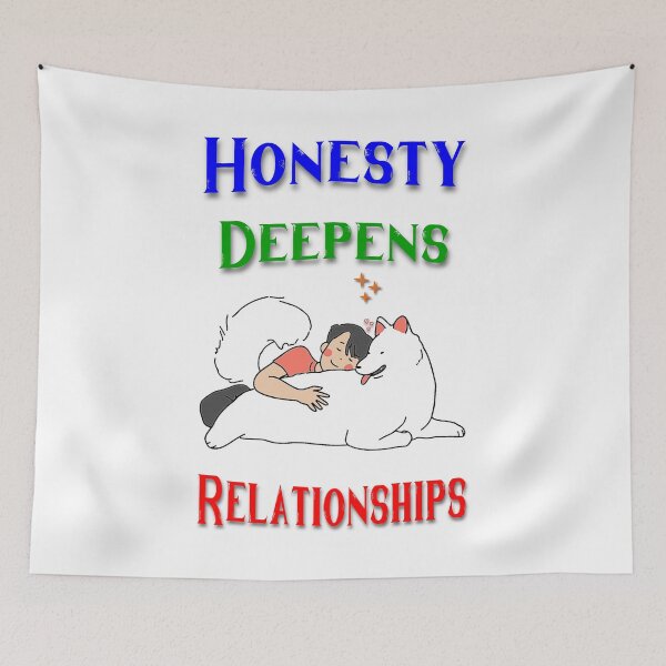 Item preview, Honesty Deepens Relationships designed and sold by bitcgiantcrab7.