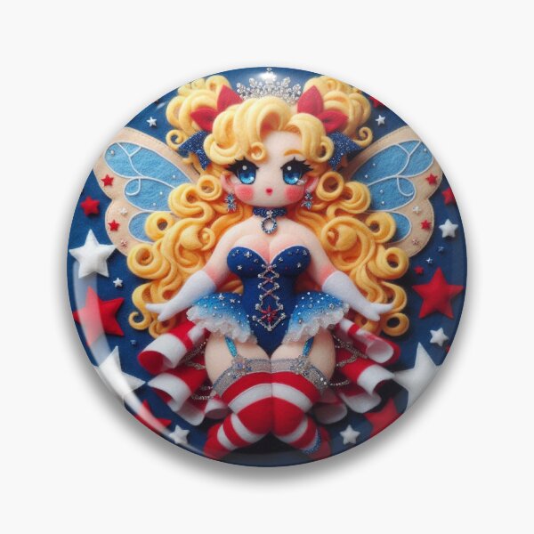 Item preview, Americana Burlesque Fairy 3 designed and sold by FairytalePress.