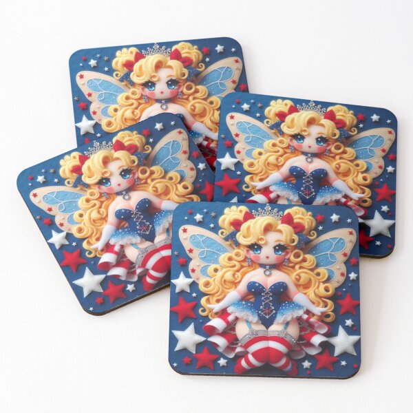 Item preview, Americana Burlesque Fairy 3 designed and sold by FairytalePress.