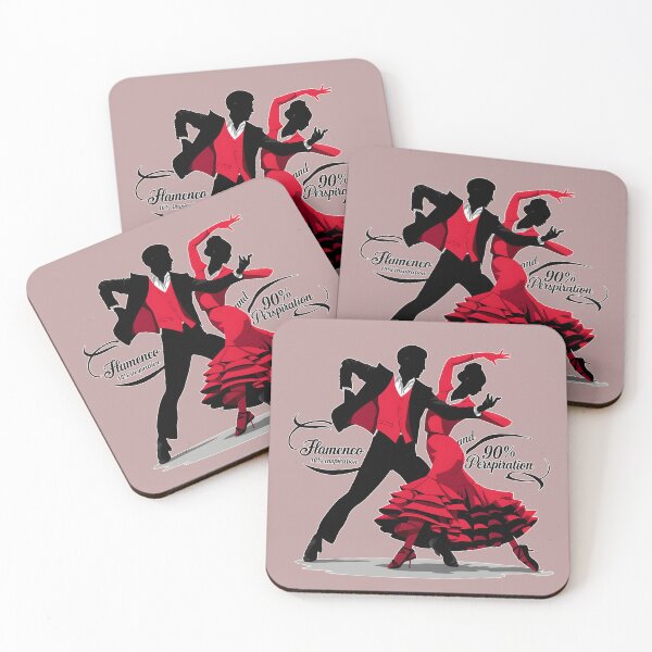 Item preview, Flamenco dancers in red and black designed and sold by Pradillo1961.