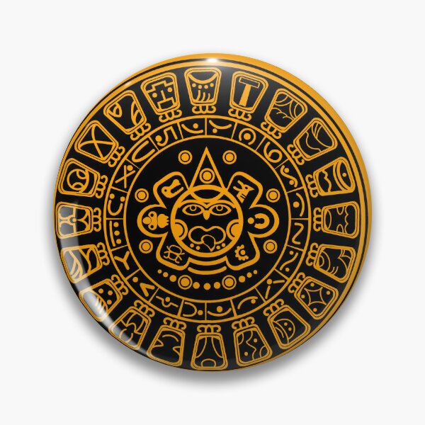 Item preview, Aztec golden circle designed and sold by KukerLukii.