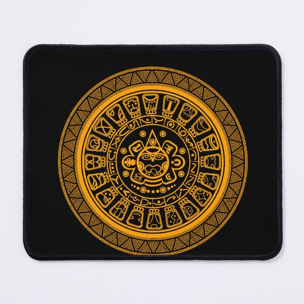 Item preview, Aztec golden circle designed and sold by KukerLukii.