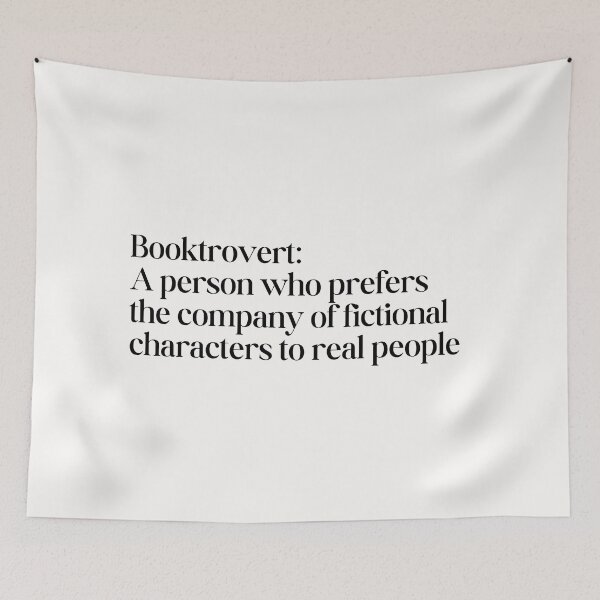 Item preview, Booktrovert designed and sold by SWETA HALDER.